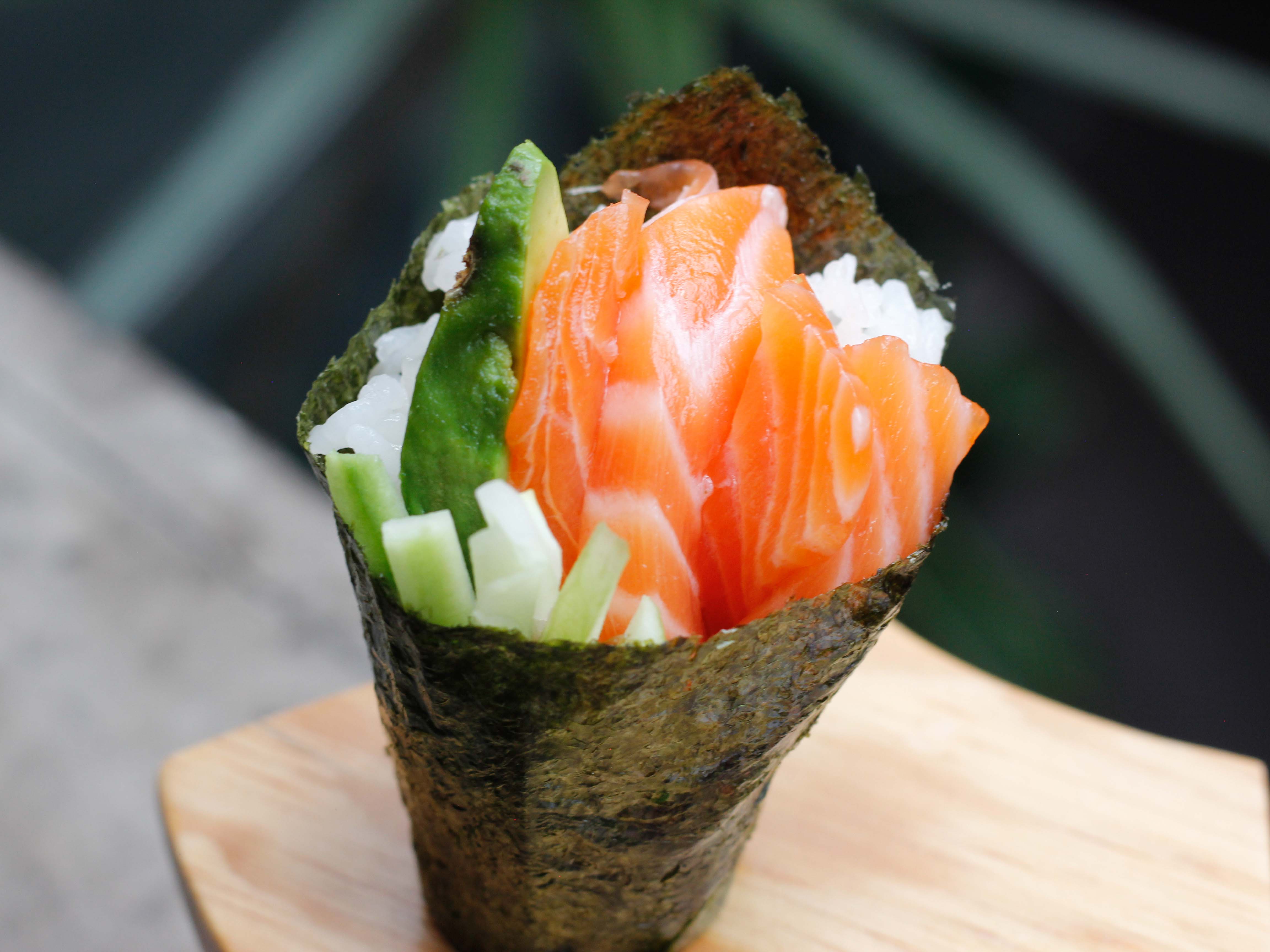 Cono De Salmon Fresco